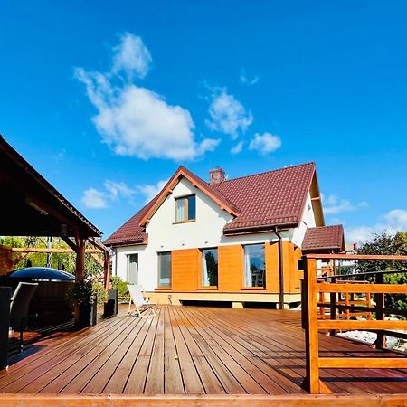 Dom Ogrodem Otulony Villa Bakalarzewo Bagian luar foto